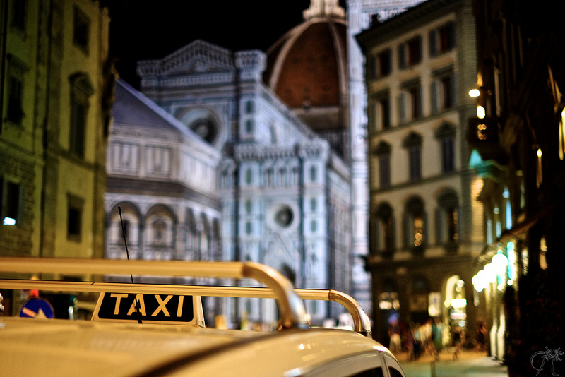 Taxi en Florencia