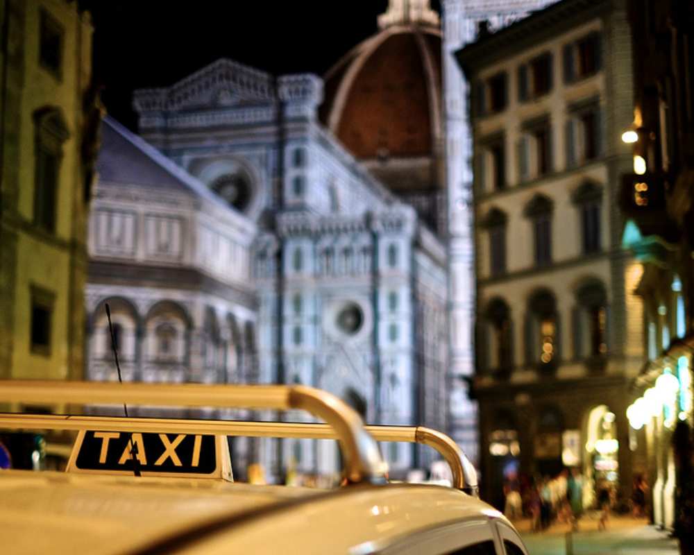 Taxi en Florencia
