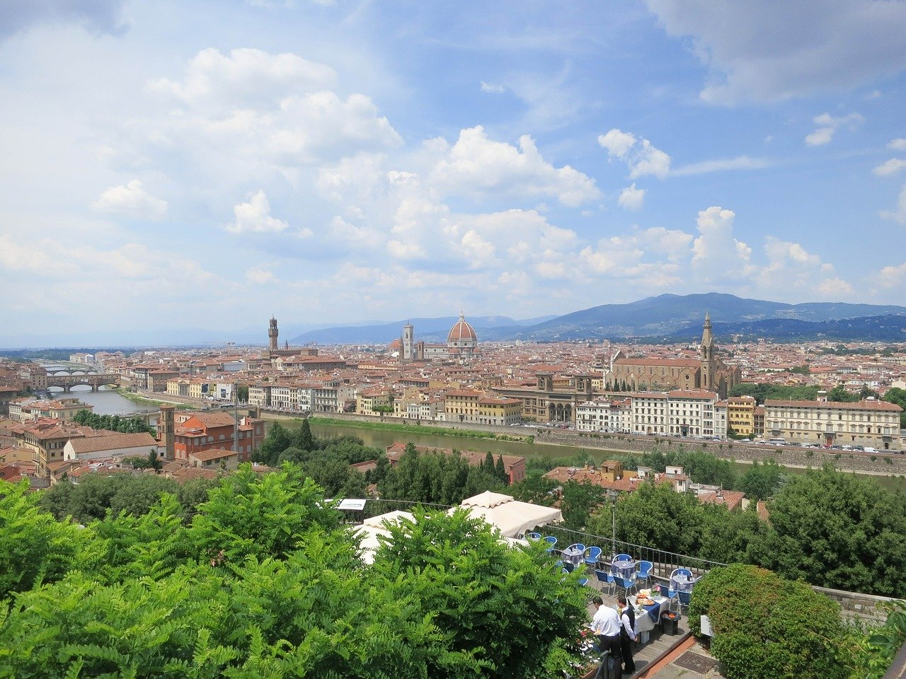 Vue du Piazzale Michelangelo
