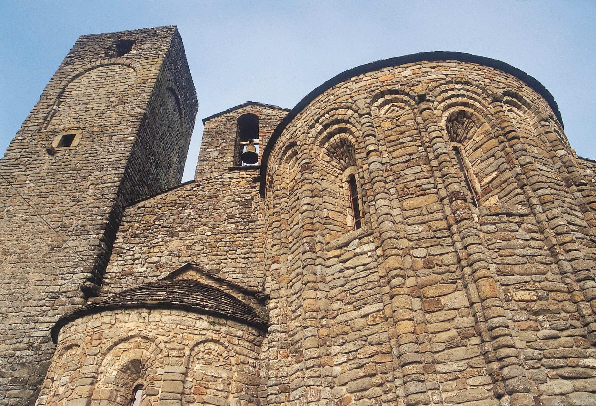 Apse of the Romanesque Parish Church di Sorano