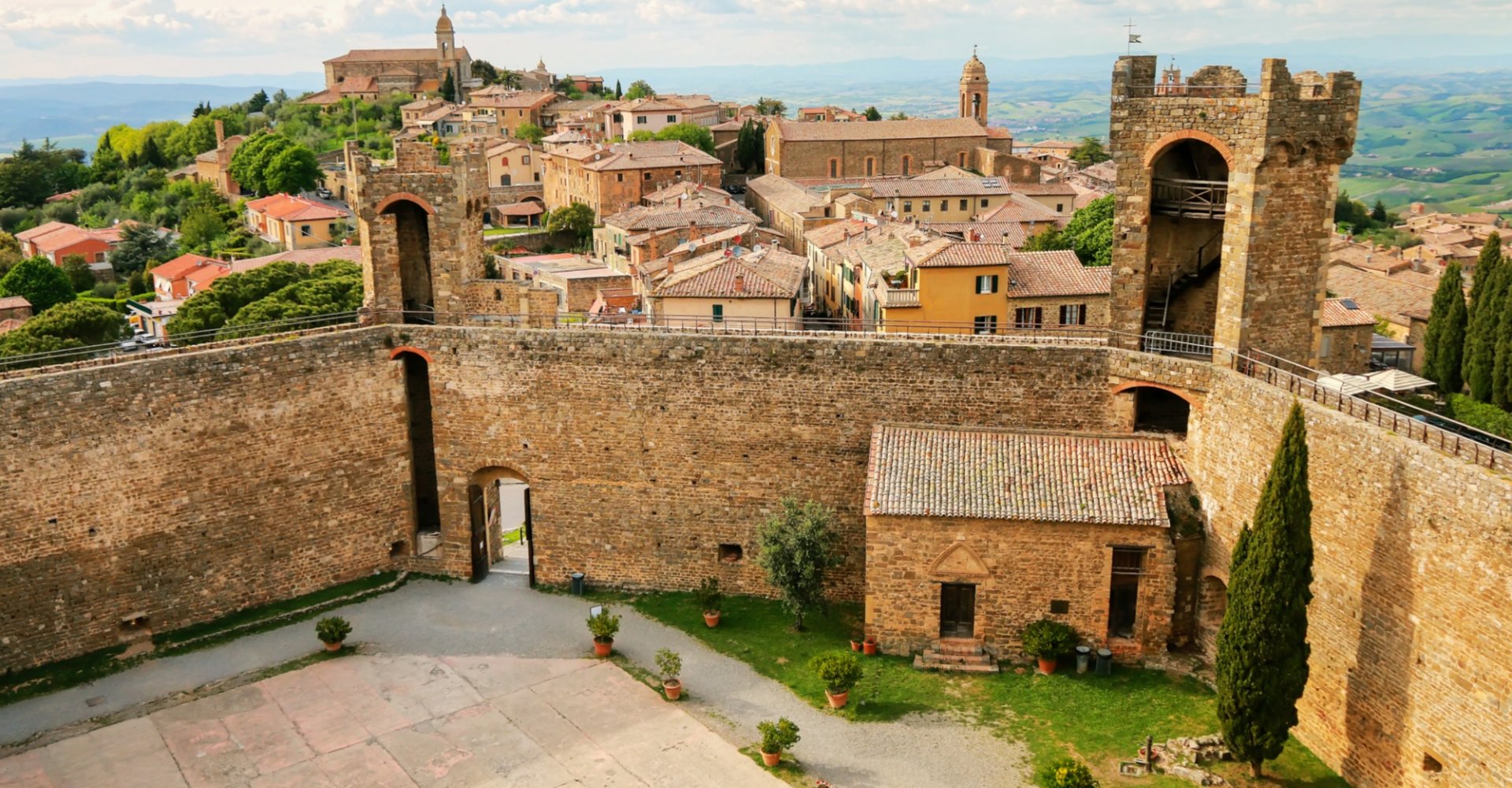 Fortezza e città di Montalcino