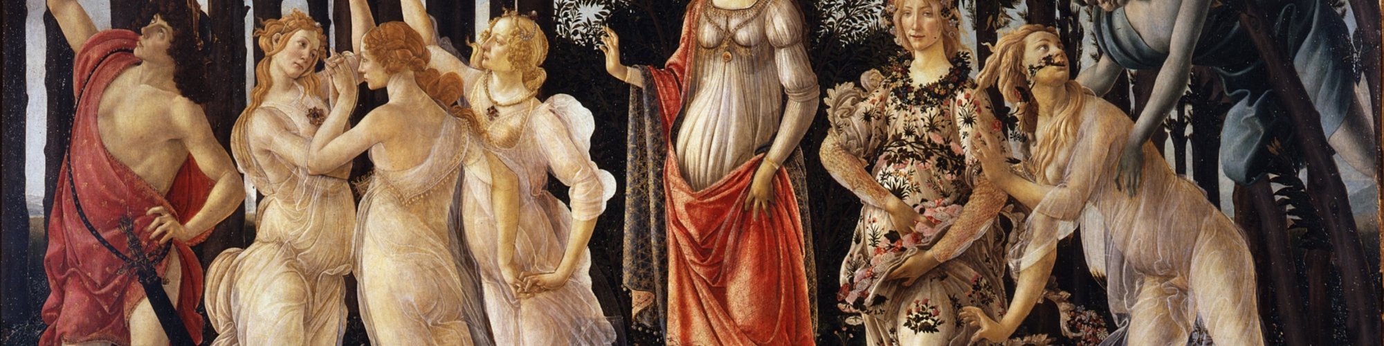 La Primavera, Botticelli en Galería de los Uffizi