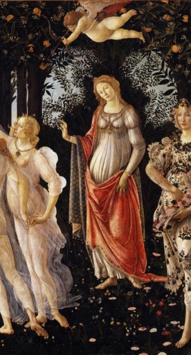 La Primavera de Botticelli - Uffizi