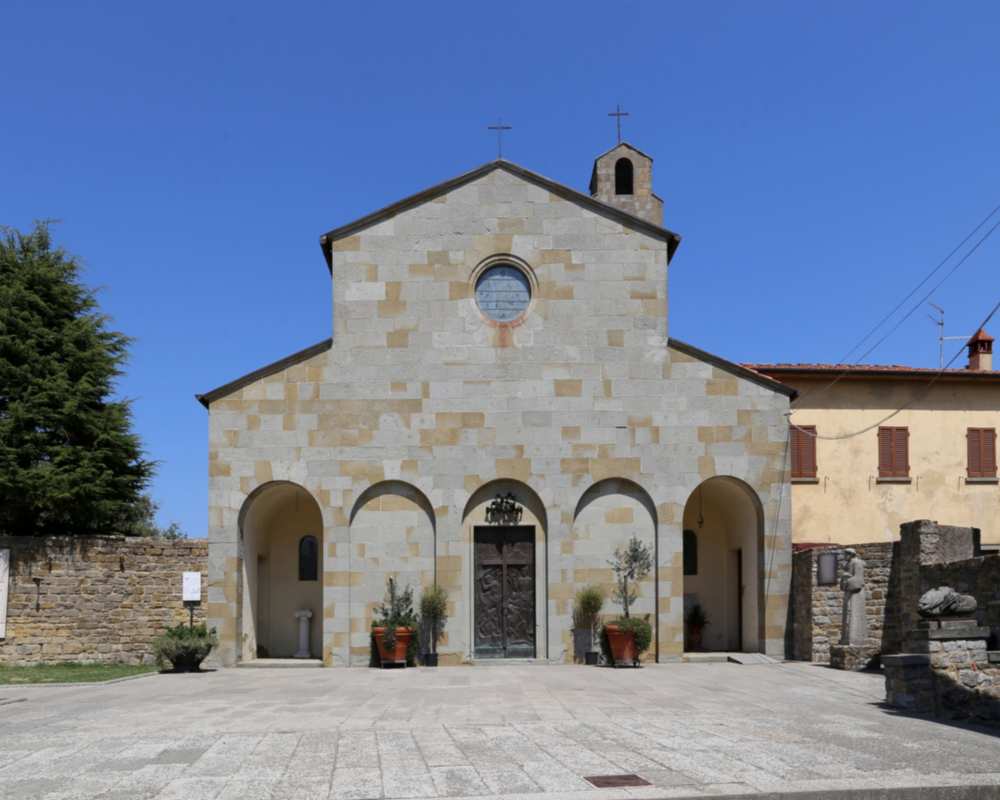 the Church of Santa Maria, Civitella in Val di Chiana
