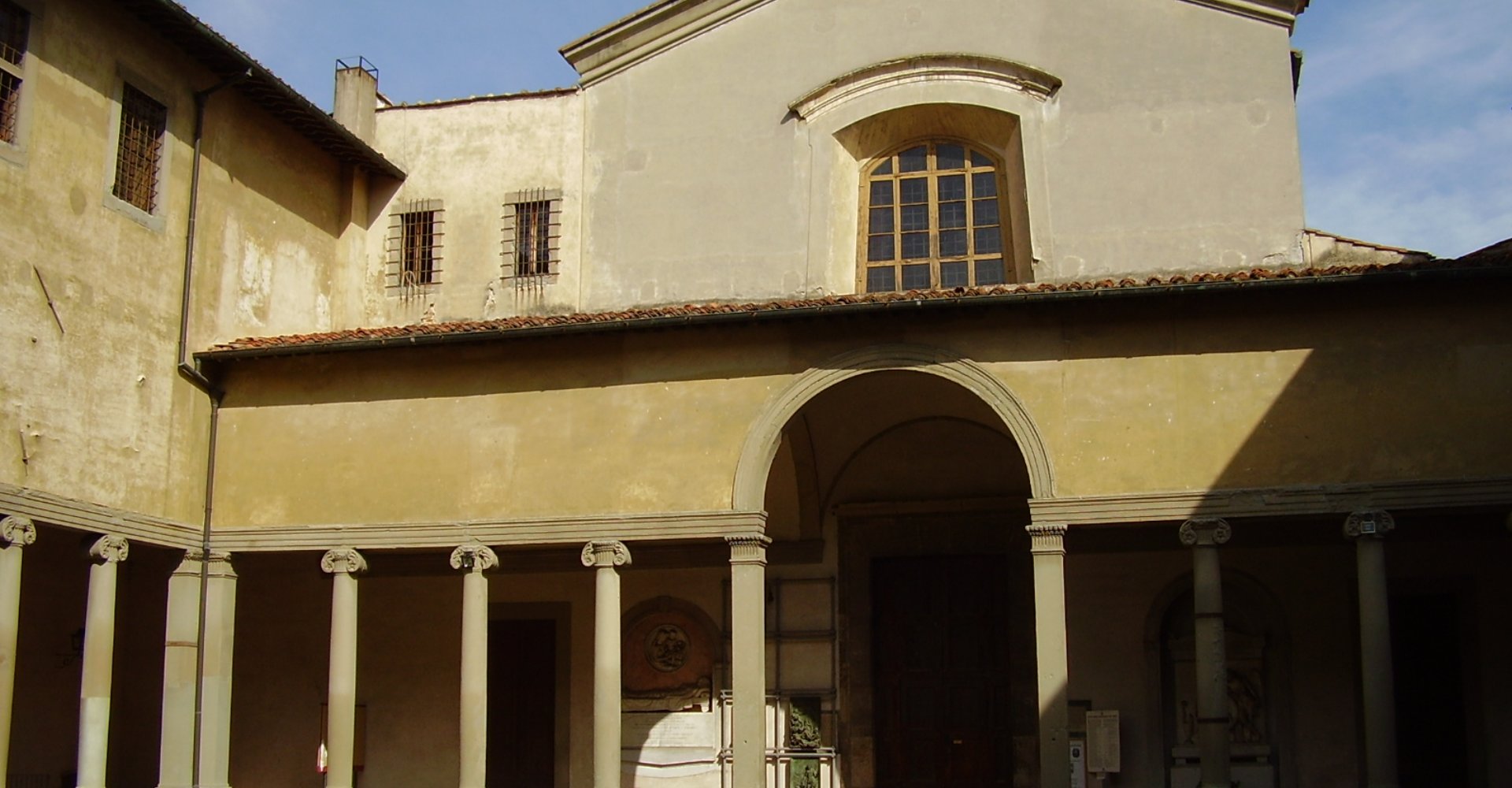 Die Kirche Santa Maria Maddalena dei Pazzi in Florenz