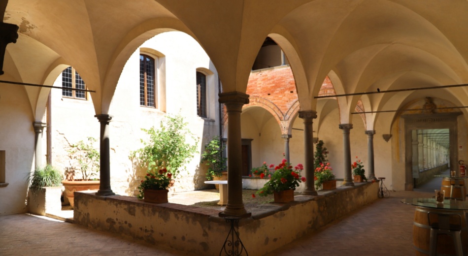 Cloister of the Certosa di Pontignano