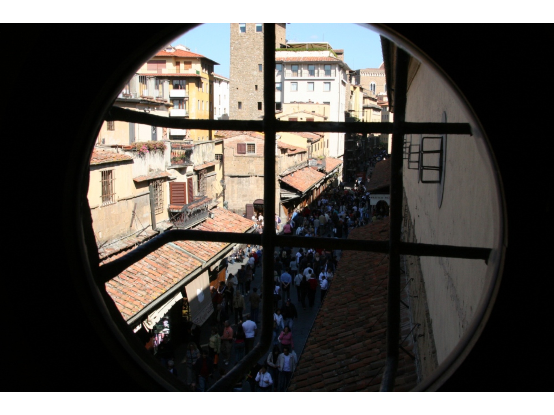 Firenze vista dal Corridoio Vasariano