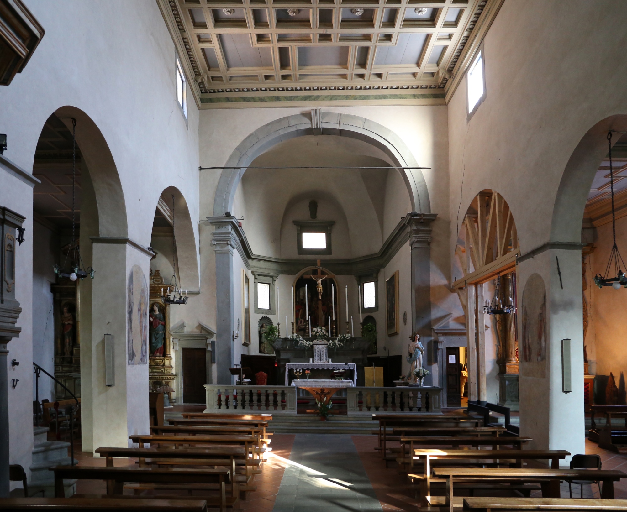 Intérieur de l'église de San Bartolomeo