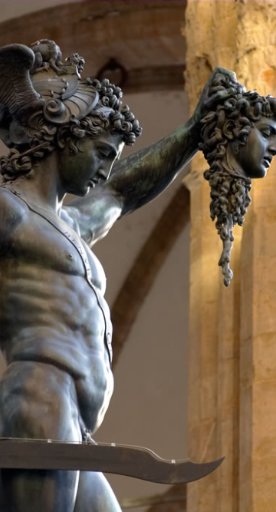 Detalle de Perseo, Florencia