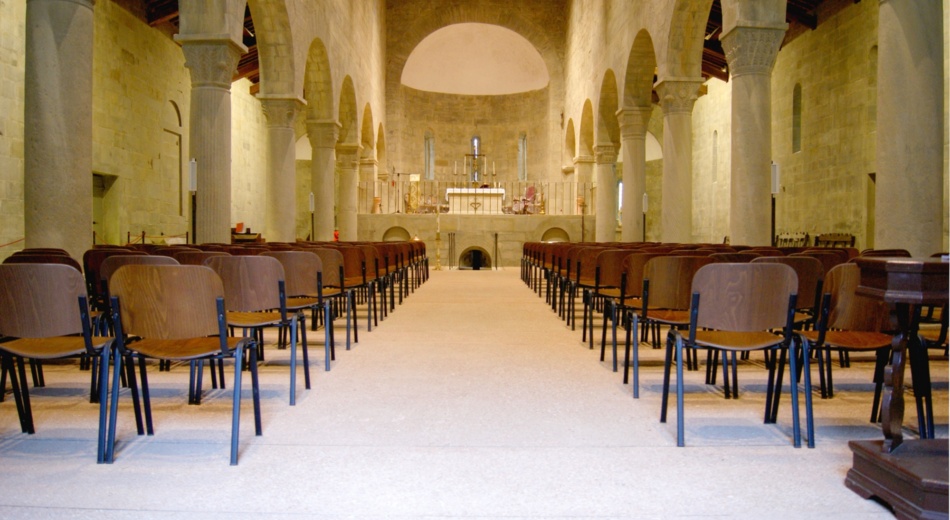 L’intérieur de l'église paroissiale