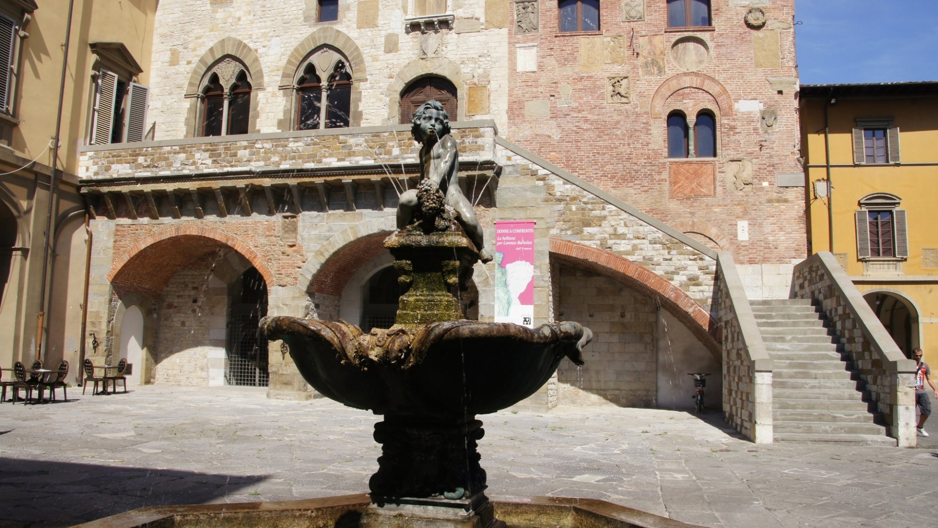 Die Fontana del Bacchino in Prato