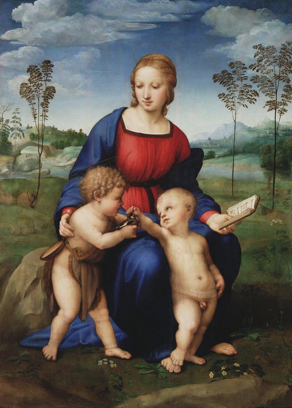 La Vierge au chardonneret, Raphaël