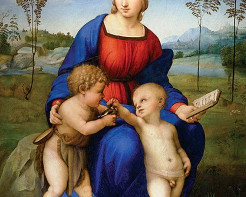 Die Madonna mit dem Stieglitz, Raffael