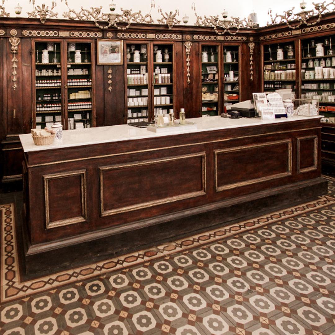 The historic location of the SS. Annunziata Pharmacy