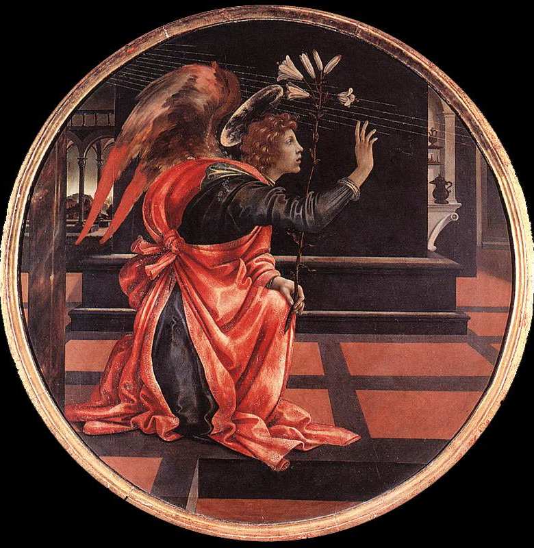 L'Angelo Annunciante by Filippino Lippi