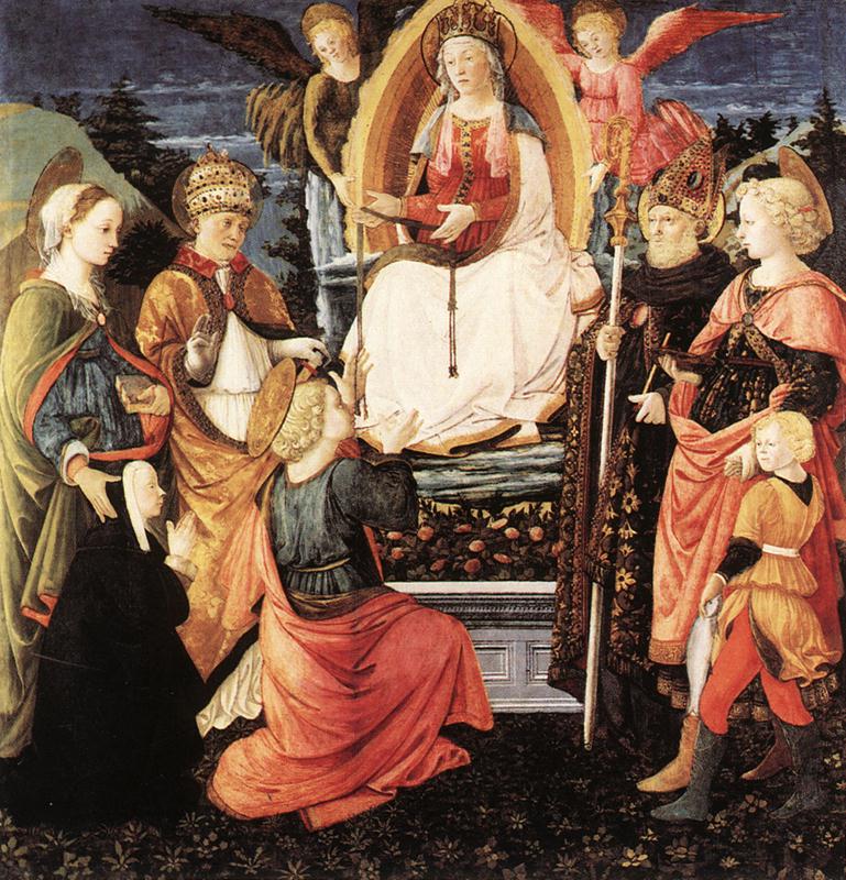 Die Madonna della Cintola von Filippo Lippi