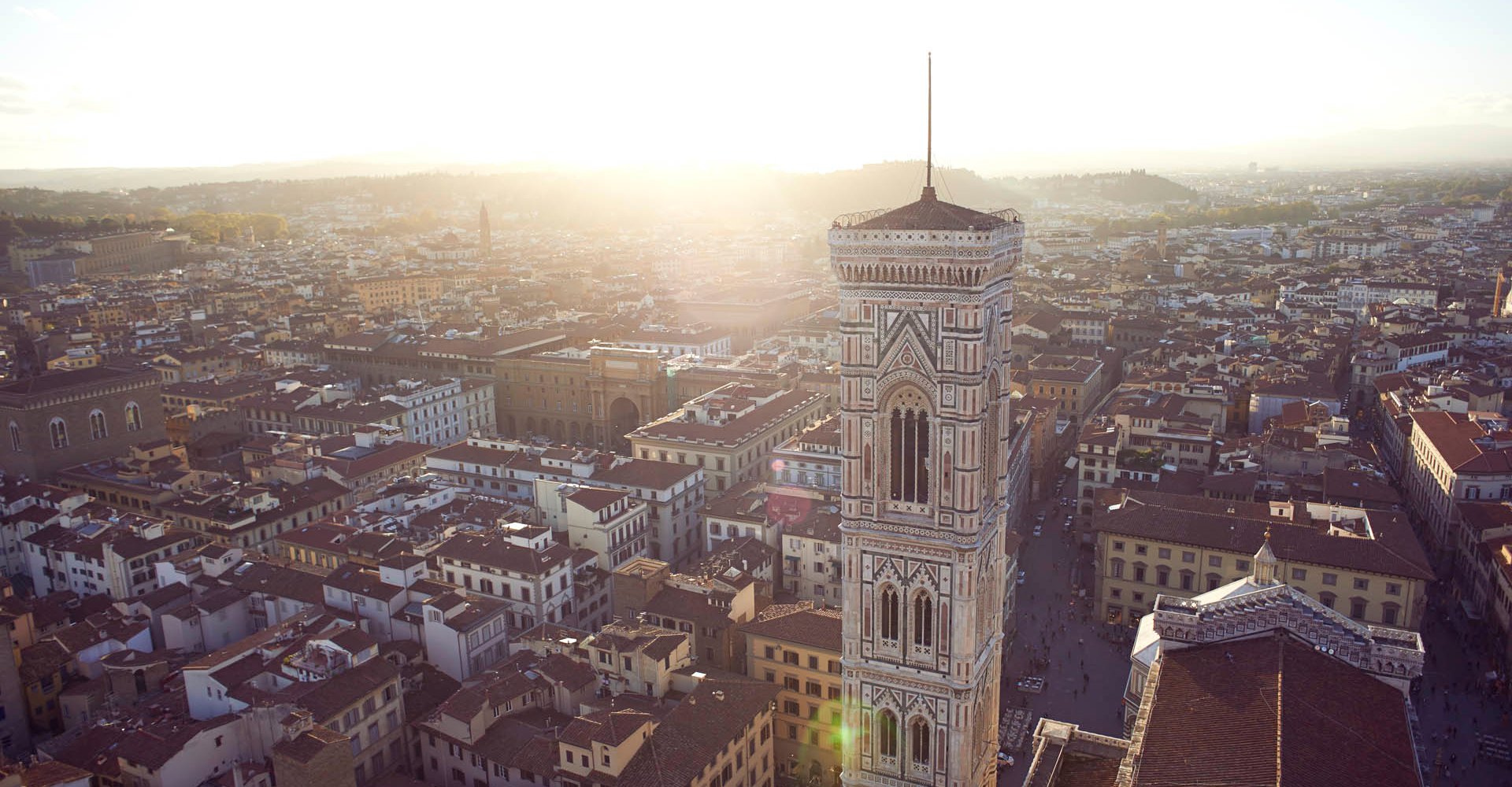 Vista de Florencia desde lo alto de la Cúpula de Brunelleschi