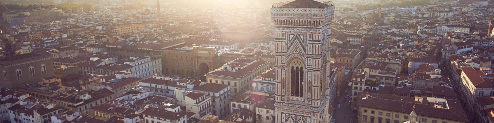 Scorcio di Firenze dall'alto della Cupola del Brunelleschi
