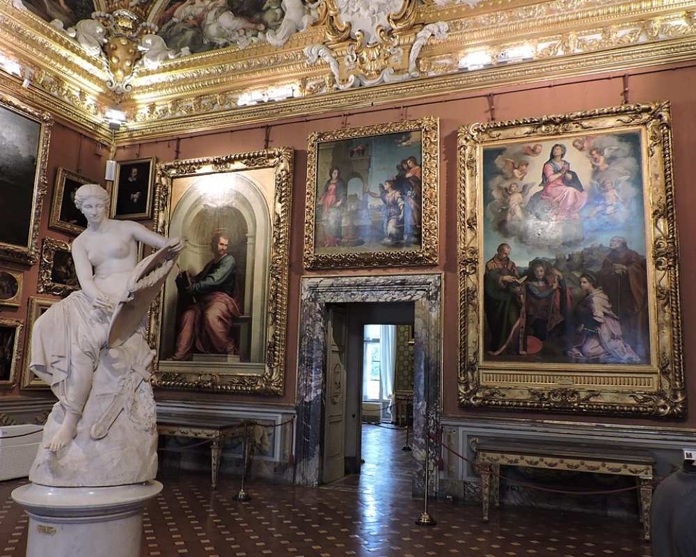 Der Innenhof des Palazzo Pitti