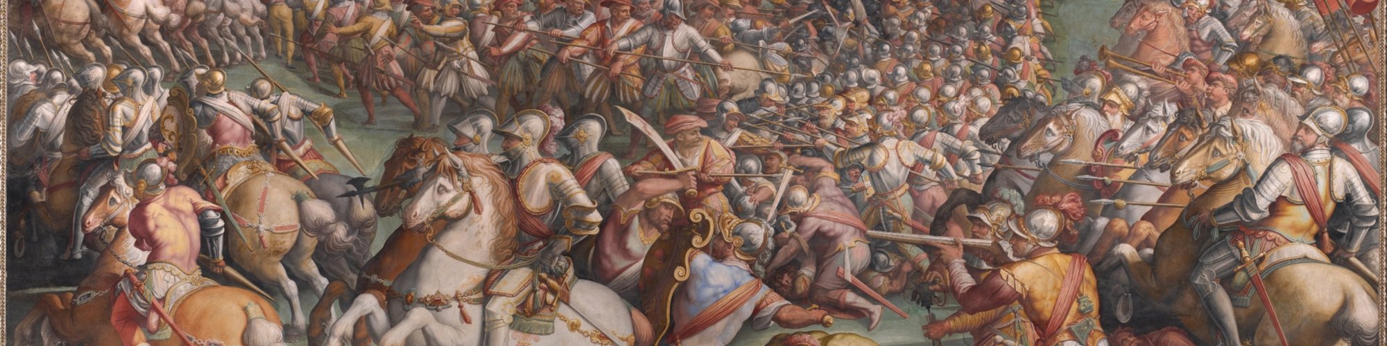 Giorgio Vasari, the battle of Marciano in Val di Chiana