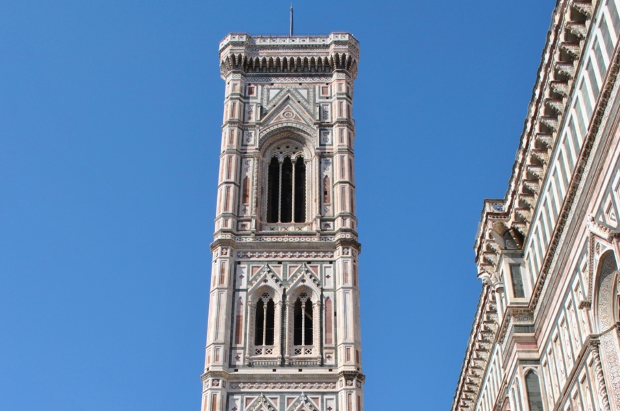 El campanario de Giotto en Florencia