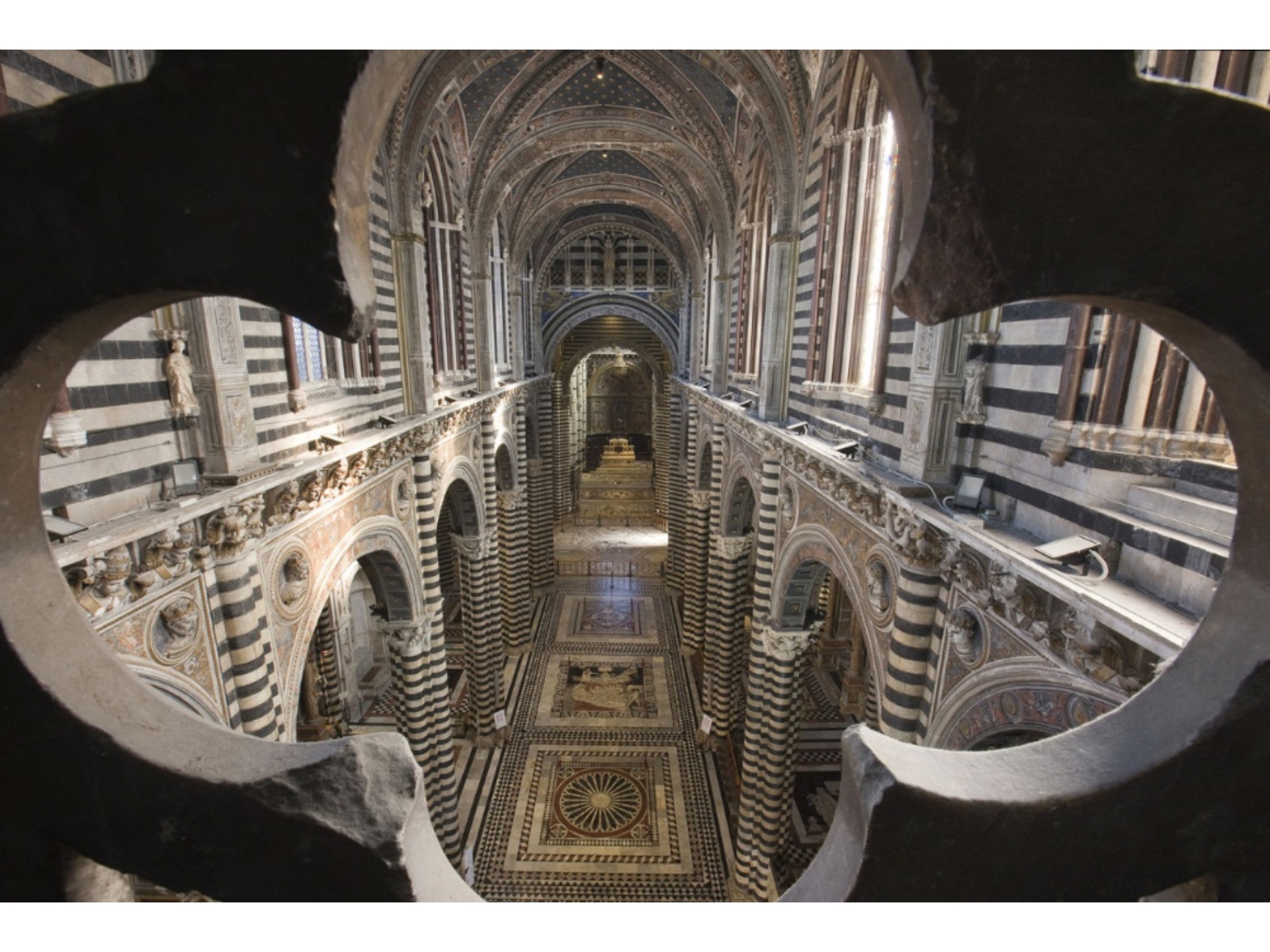 Interior del Duomo de Siena