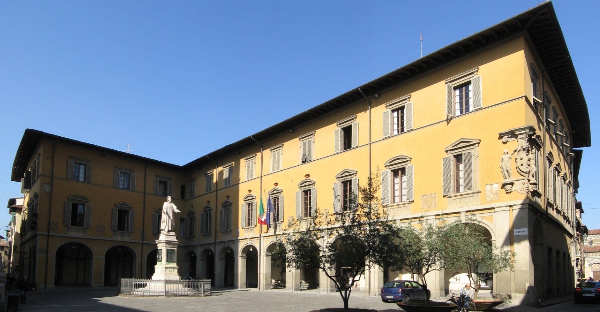 Die Piazza del Comune in Prato