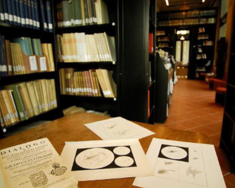 Bibliothek des Acetri-Observatoriums