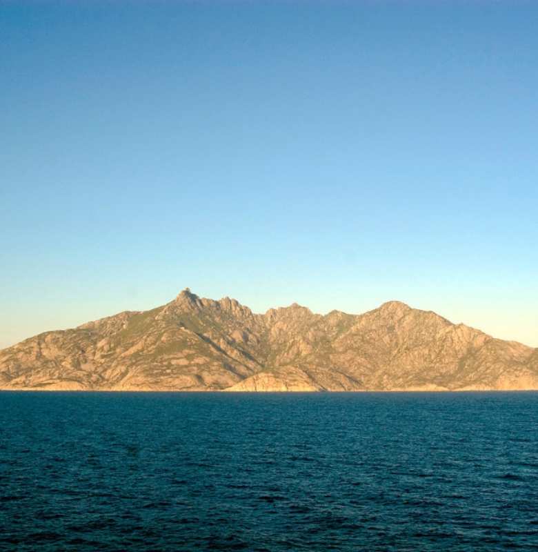 A view of the Montecristo island