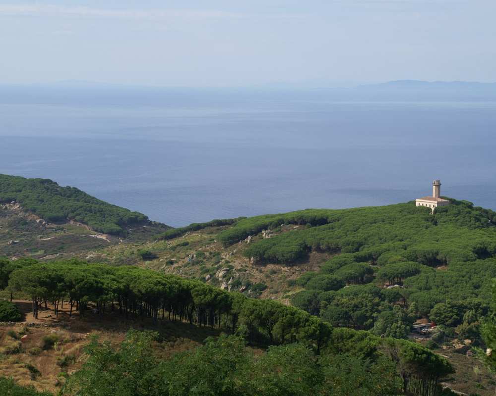 Panorama all'Isola del Giglio