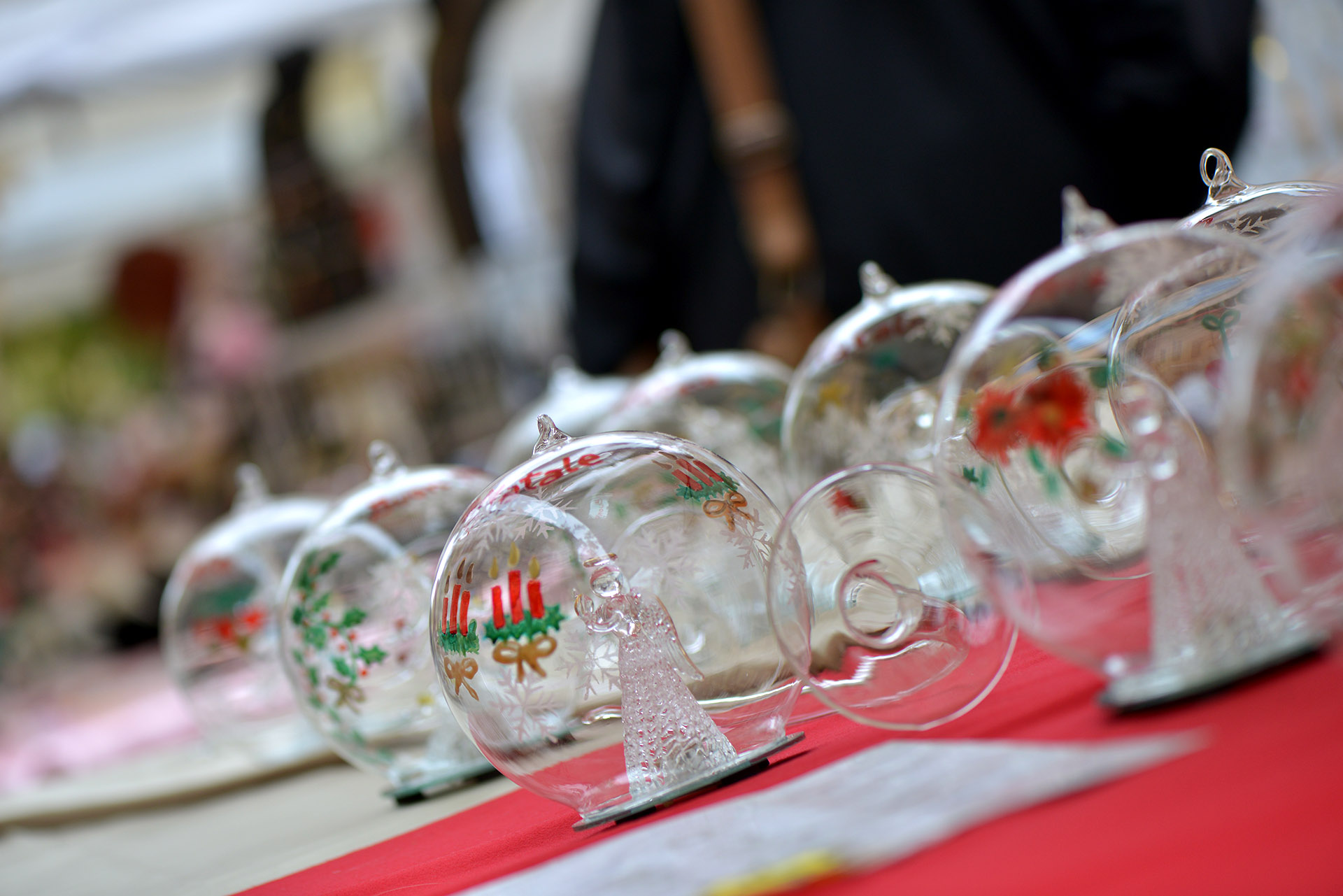 Le marché artisanal Arti e Mestieri à Noël
