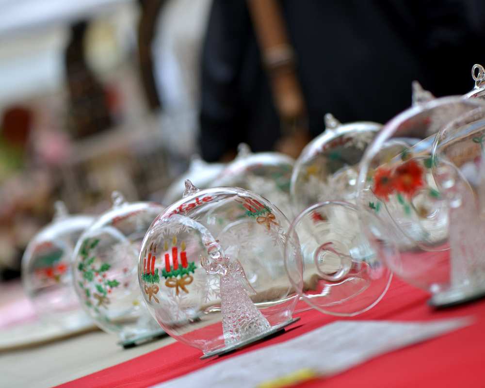 The artisan market Arts and Crafts at Christmas