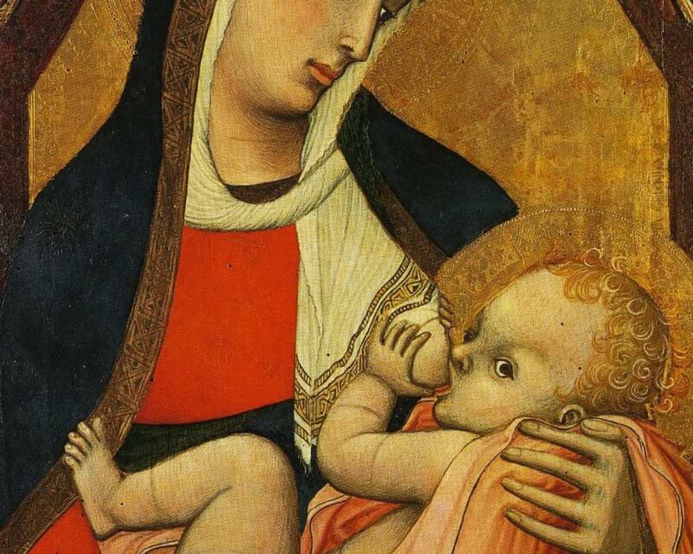 La Madone au lait de Lorenzetti
