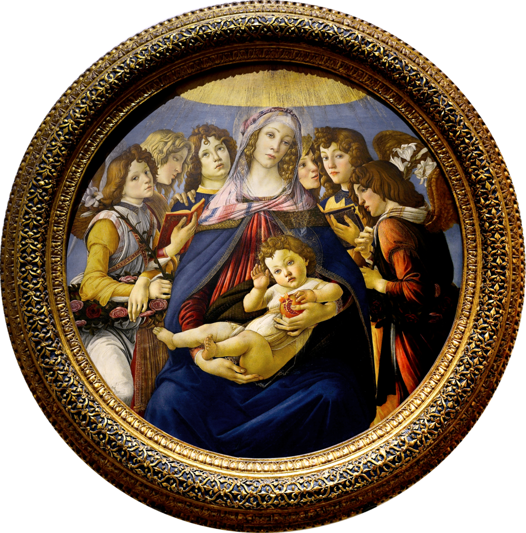 Madonna del Melagrana, Sandro Botticelli