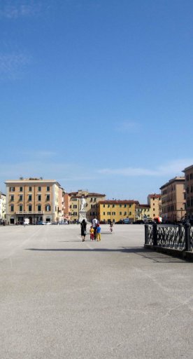 Die Piazza della Repubblica in Livorno