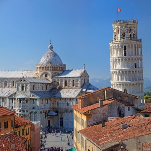 Der Dom und der Turm von Pisa