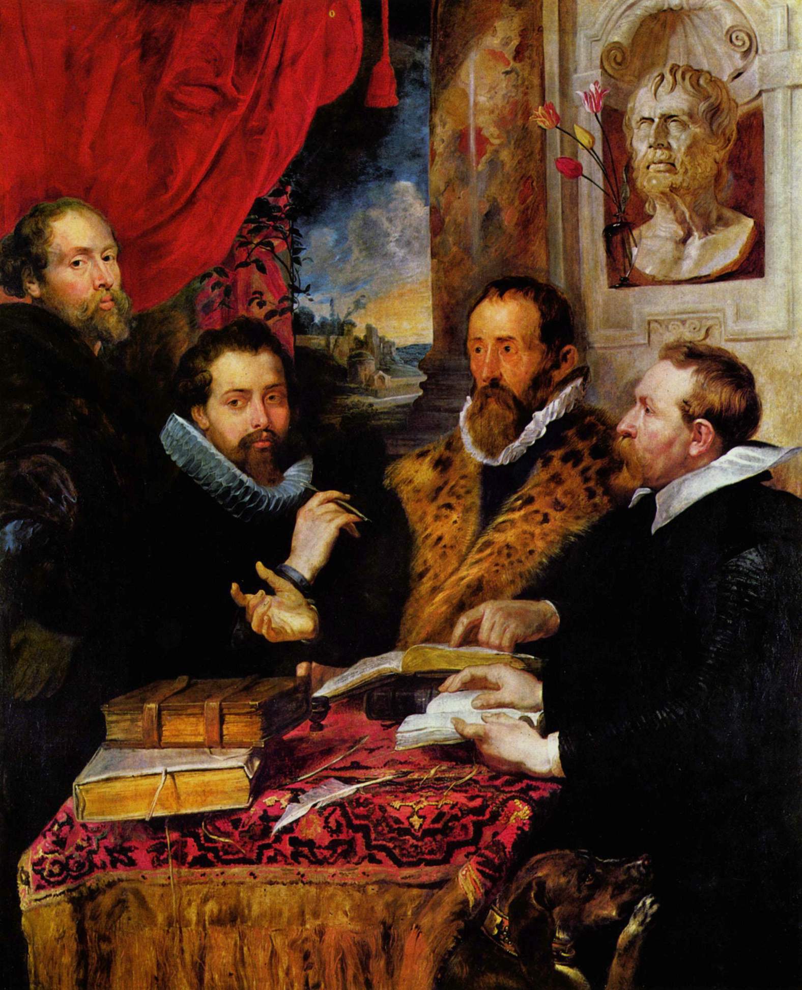 The Four Philosophers by Rubens