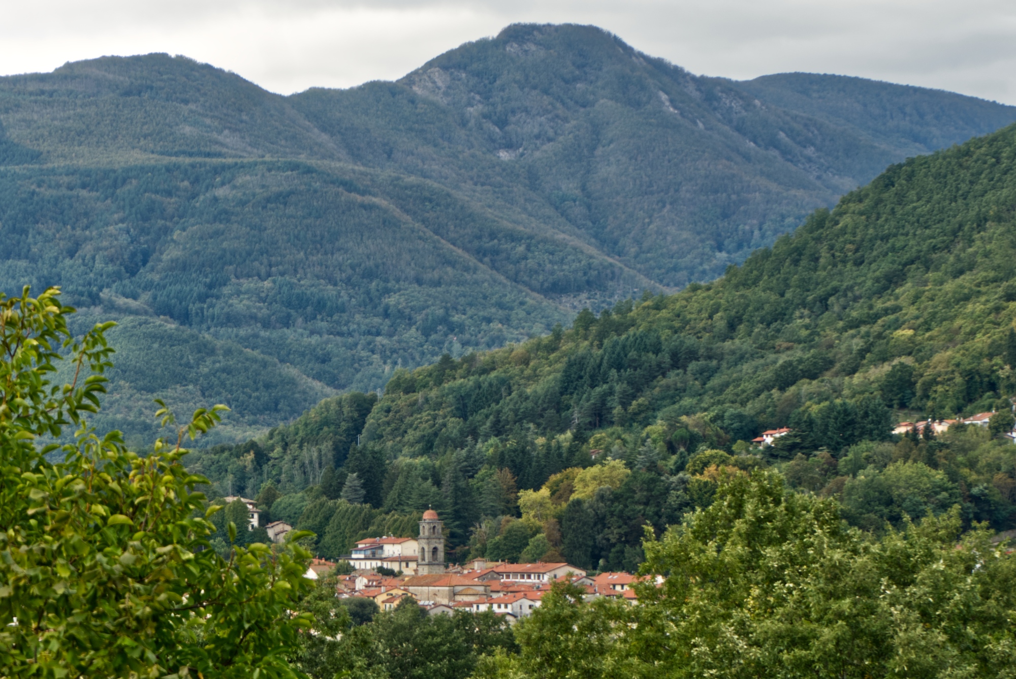 Vista panoramica su San Marcello Pistoiese
