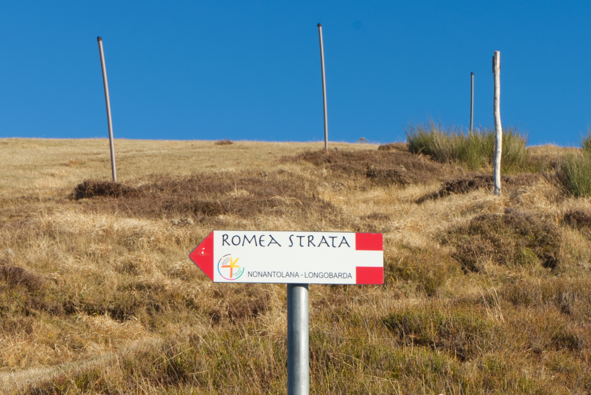 Señalización a lo largo de Romea Strata