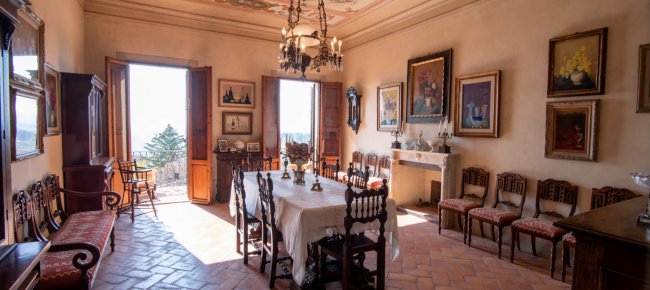 Dining room of Torre e Casa Campatelli
