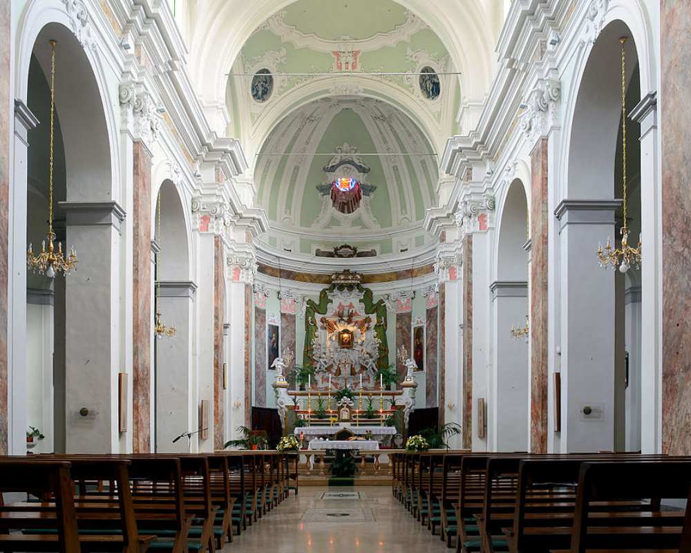 Interior de la Iglesia Sant’Agostino,