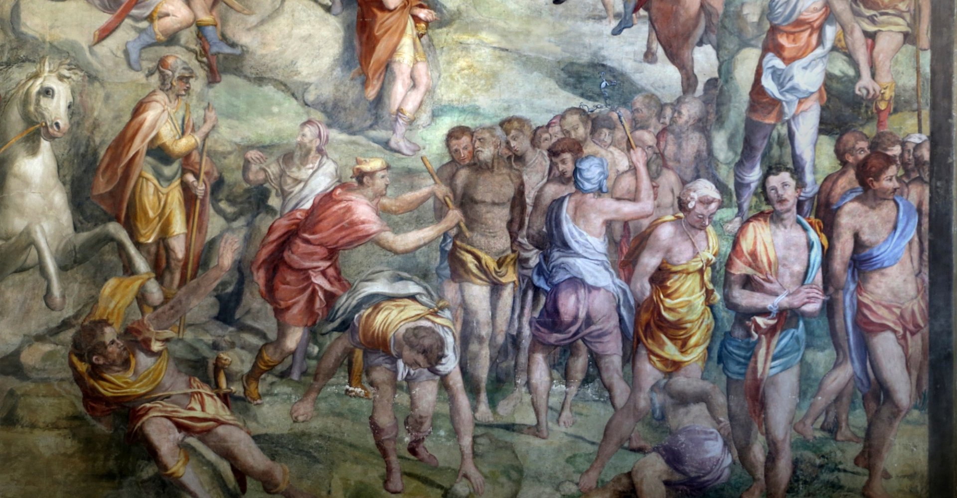 Crucifixion of San Desiderio and the Ten Thousand Martyrs, Sebastiano Vini