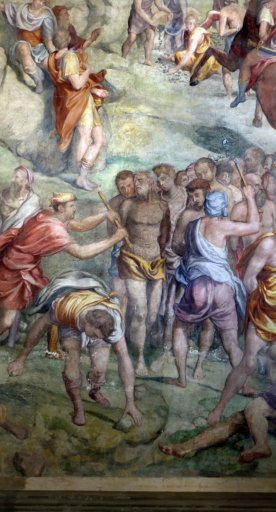 Crucifixion de saint Désiré et des dix mille martyrs, Sebastiano Vini
