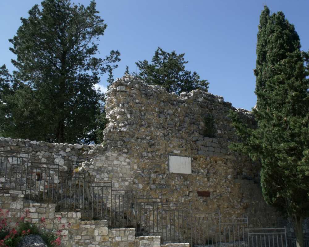 Die Burg der Aldobrandeschi in Semproniano