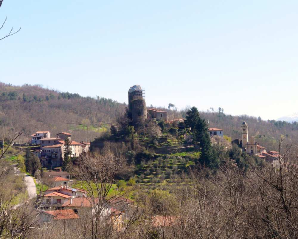 Die Giovagallo-Burg in Tresana