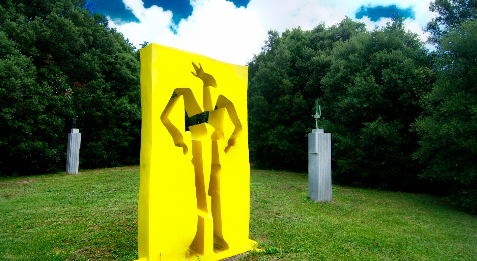 Parque de esculturas de Kurt Laurenz Metzler - Hombre Aire
