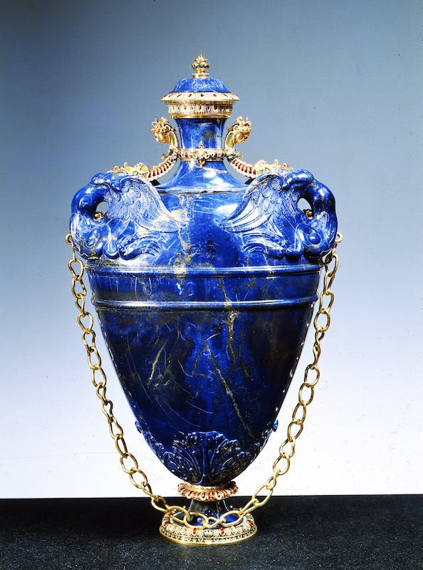 Lapis lazuli flask (1583 - 1584)