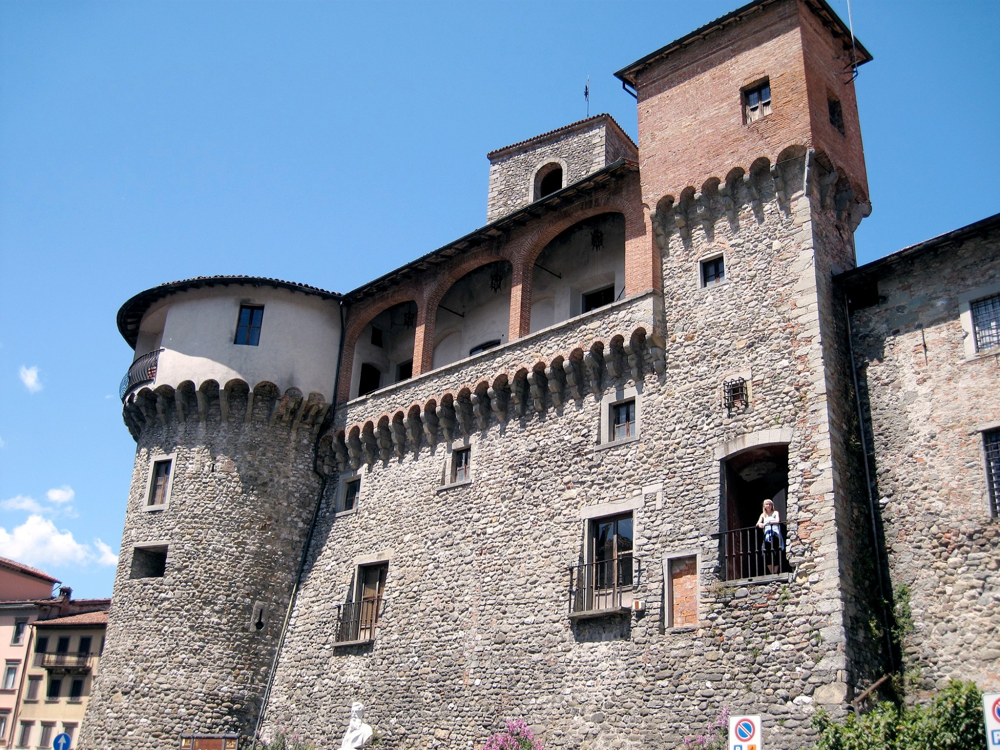 The Rocca Ariostesca in Castelnuovo di Garfagnana